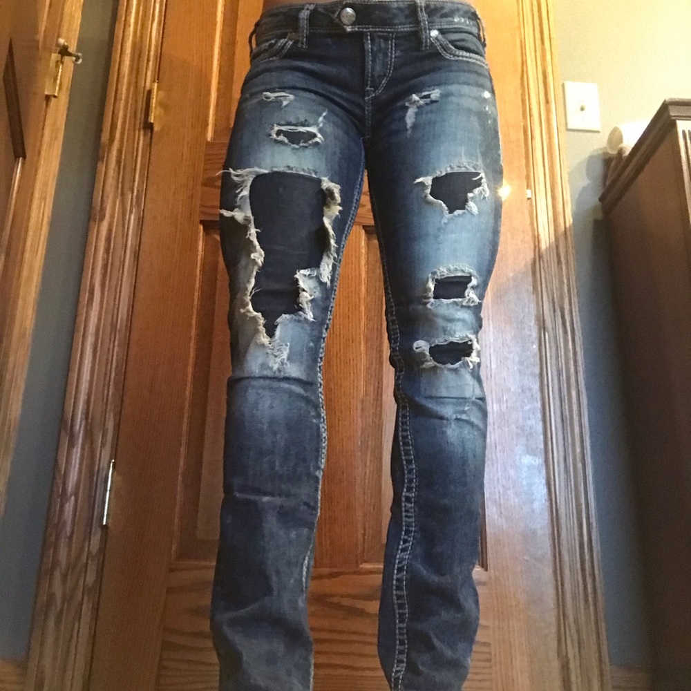 Silver Jeans-27W 32L